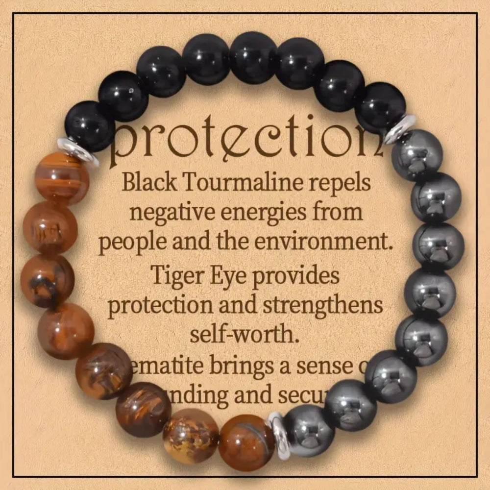 Natural Tiger Eye Beads - Attract Wealth, Block Negativity, Enhance Confidence